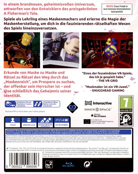 Produktbild: Maskmaker (PlayStation VR)