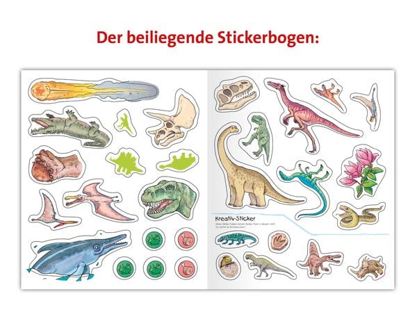 Produktbild: Wieso? Weshalb? Warum? aktiv-Heft - Dinosaurier