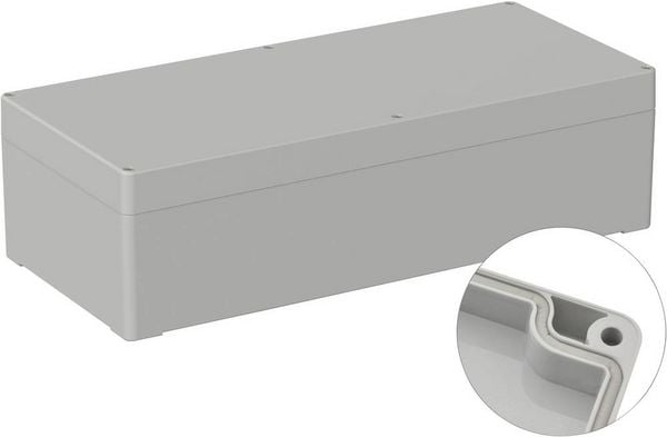 TRU COMPONENTS TC-9065720 Industrie-Gehäuse 360 x 160 x 100 ABS Lichtgrau (RAL 7035) 1St.