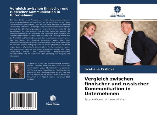 Produktbild: Vergleich zwischen finnischer und russischer Kommunikation in Unternehmen