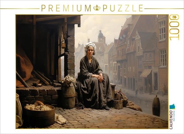 CALVENDO Puzzle Die ruhige Brigitte | 1000 Teile Lege-Größe 64x48cm Foto-Puzzle für glückliche Stunden
