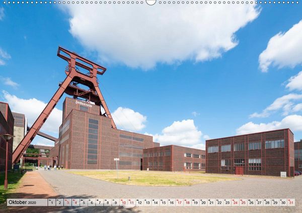 Produktbild: Bauhaus-Architektur im Ruhrgebiet (Premium, hochwertiger DIN A2 Wandkalender 2020, Kunstdruck in Hochglanz)