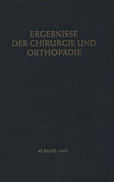 Produktbild: Ergebnisse der Chirurgie und Orthop&auml;die