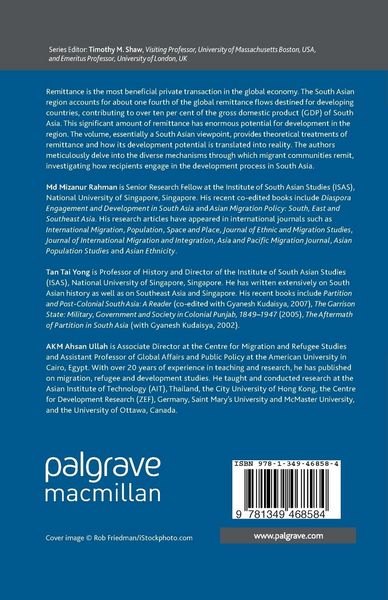 Produktbild: Migrant Remittances in South Asia