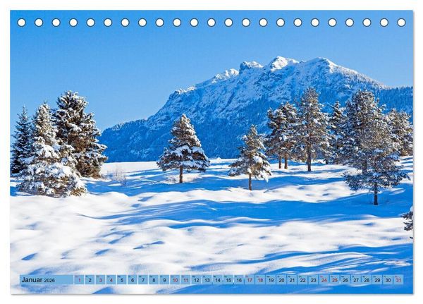Produktbild: Die Buckelwiesen im Oberen Isartal (Tischkalender 2026 DIN A5 quer), CALVENDO Monatskalender