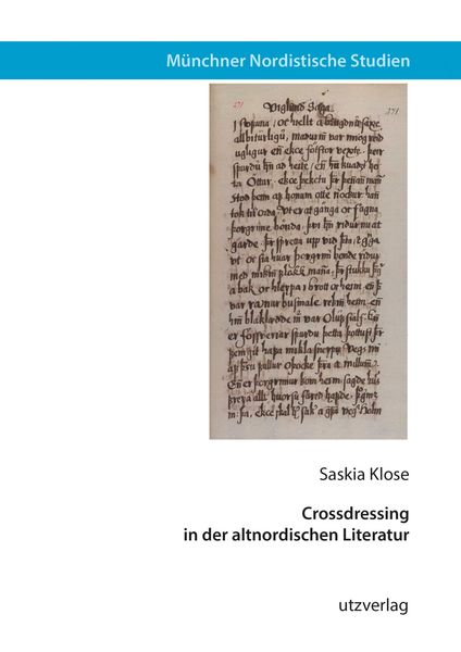 Produktbild: Crossdressing in der altnordischen Literatur
