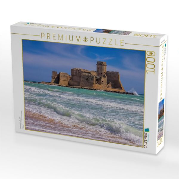 Produktbild: CALVENDO Puzzle Fortezza di Le Castella | 1000 Teile Lege-Gr&ouml;&szlig;e 64x48cm Foto-Puzzle f&uuml;r gl&uuml;ckliche Stunden