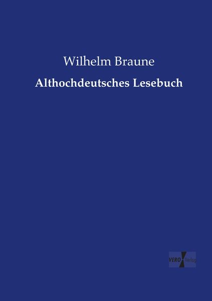 Produktbild: Althochdeutsches Lesebuch