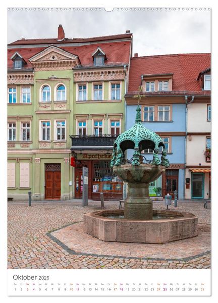 Produktbild: Die Stadt Aschersleben (hochwertiger Premium Wandkalender 2026 DIN A2 hoch), Kunstdruck in Hochglanz