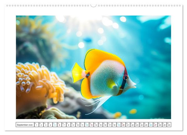 Produktbild: Exotische Fische (Wandkalender 2026 DIN A2 quer), CALVENDO Monatskalender