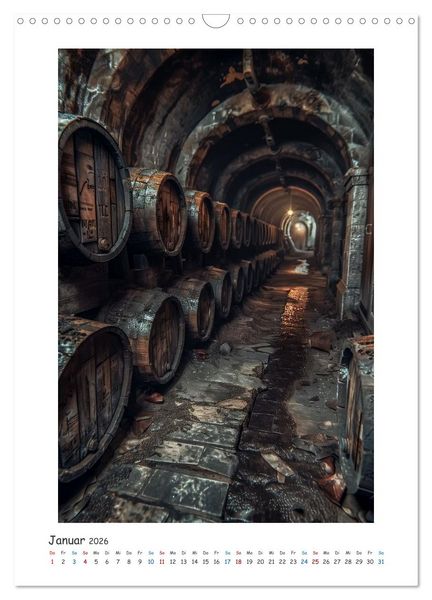 Produktbild: Ode an den Wein (Wandkalender 2026 DIN A3 hoch), CALVENDO Monatskalender