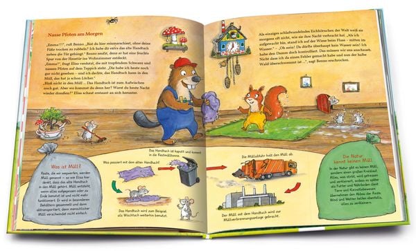 Produktbild: Benno Biber. Das gro&szlig;e M&uuml;ll-Aufr&auml;um-Abenteuer