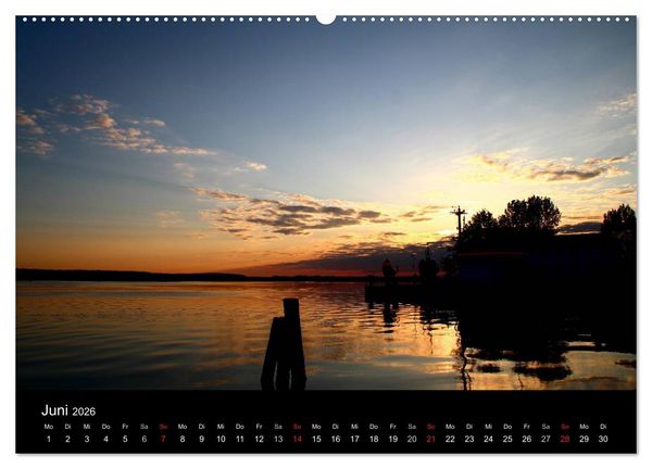 Produktbild: Usedom 2026 (Wandkalender 2026 DIN A2 quer), CALVENDO Monatskalender