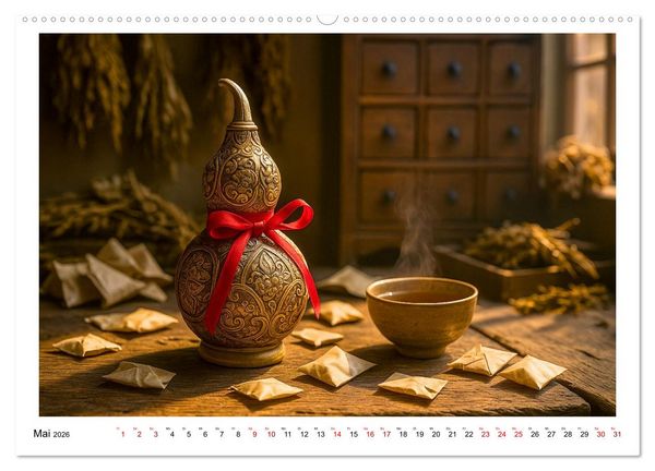Produktbild: Bilder f&uuml;r ein gutes Feng Shui (Wandkalender 2026 DIN A2 quer), CALVENDO Monatskalender
