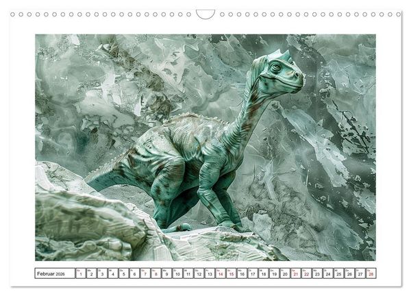 Produktbild: Wesen aus der Urzeit (Wandkalender 2026 DIN A3 quer), CALVENDO Monatskalender