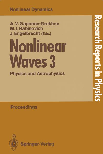 Produktbild: Nonlinear Waves 3