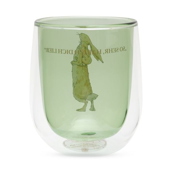 Produktbild: Teeglas mit Druck "Wei&szlig;t du eigentlich, wie lieb ich dich hab?"