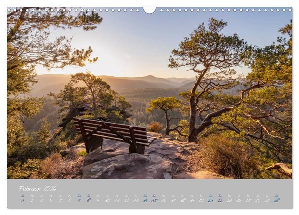 Produktbild: Ausfl&uuml;ge in der Heimat - Die Pfalz (Wandkalender 2026 DIN A3 quer), CALVENDO Monatskalender