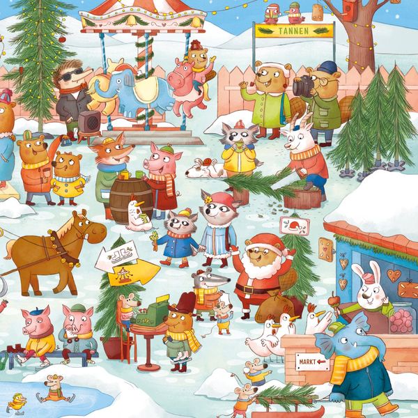 Maxi Pixi 447: Klingeling, wo ist das Glöckchen? Mein Weihnachts-Such-Buch