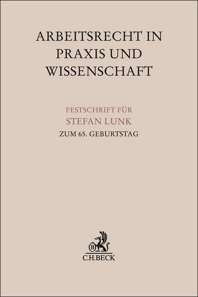 Produktbild: Arbeitsrecht in Praxis und Wissenschaft