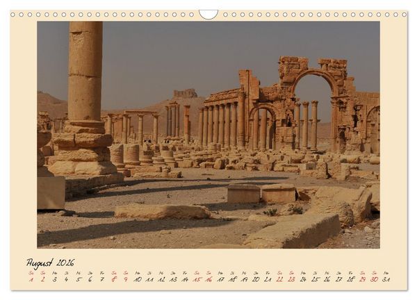 Produktbild: Syrien Erinnerungen Memories Dhikrayat (Wandkalender 2026 DIN A3 quer), CALVENDO Monatskalender