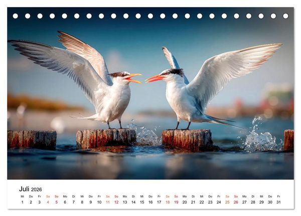 Produktbild: Tiere in ihrer Welt (Tischkalender 2026 DIN A5 quer), CALVENDO Monatskalender