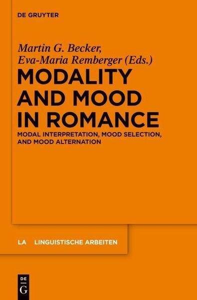 Produktbild: Modality and Mood in Romance