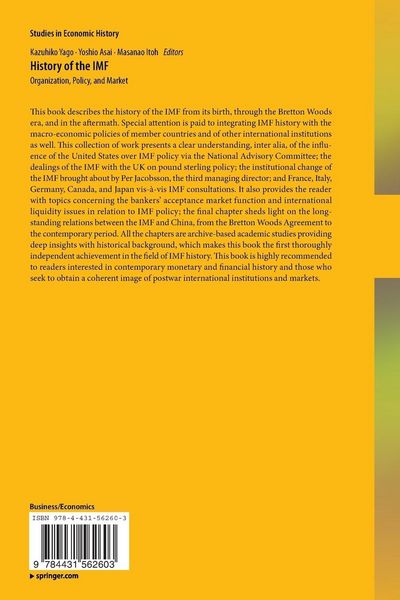 Produktbild: History of the IMF