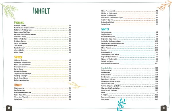 Produktbild: Familienbastelbuch Natur