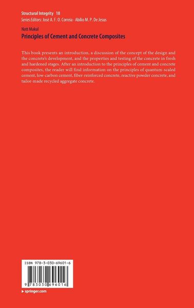 Produktbild: Principles of Cement and Concrete Composites