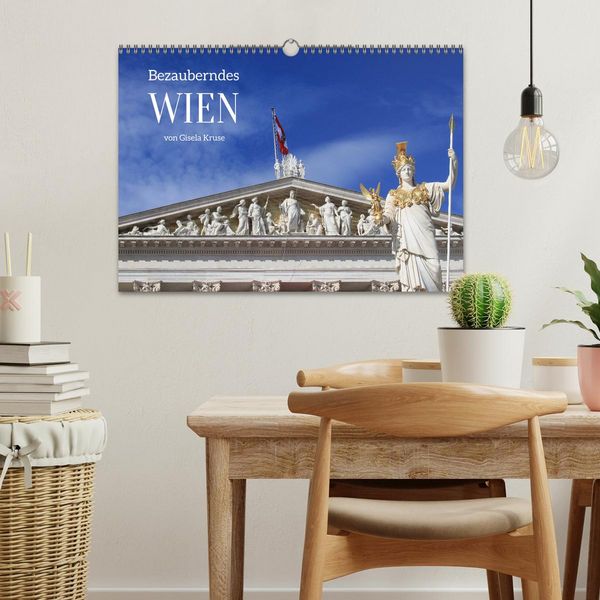 Produktbild: Bezauberndes Wien (Wandkalender 2026 DIN A3 quer), CALVENDO Monatskalender
