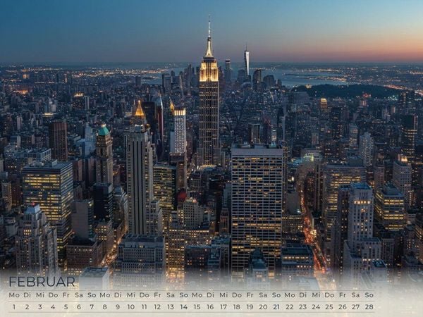 Produktbild: New York Kalender 2027