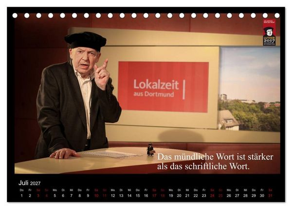 Produktbild: Sch&ouml;nheit im Alter - Worte von Martin Luther in Bildern (Tischkalender 2027 DIN A5 quer), CALVENDO Monatskalender