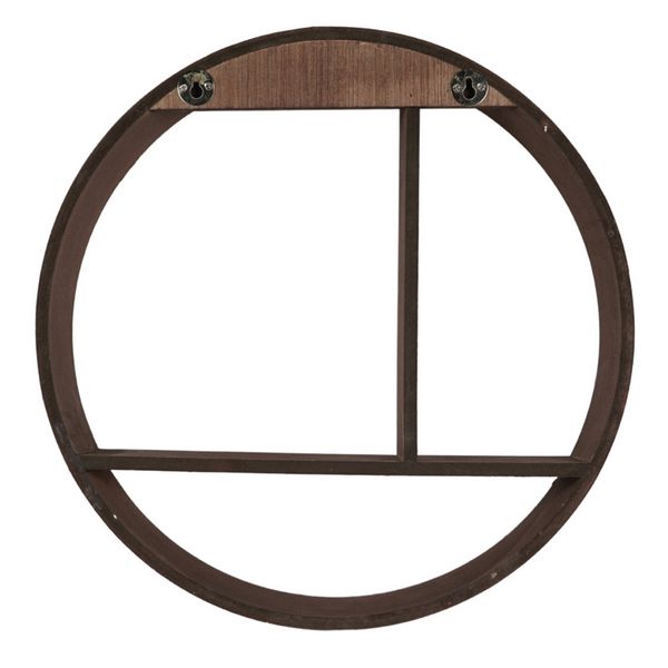 Produktbild: HTI-Living Wandregal MDF rund Dunkelbraun Wandregal MDF rund Dunkelbraun