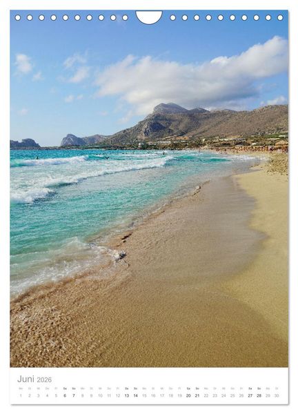Produktbild: Kreta - Sonne, Meer und griechische Lebensart (Wandkalender 2026 DIN A4 hoch), CALVENDO Monatskalender