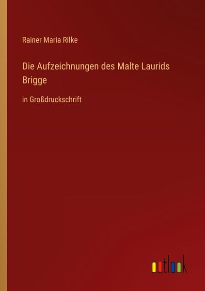 Produktbild: Die Aufzeichnungen des Malte Laurids Brigge
