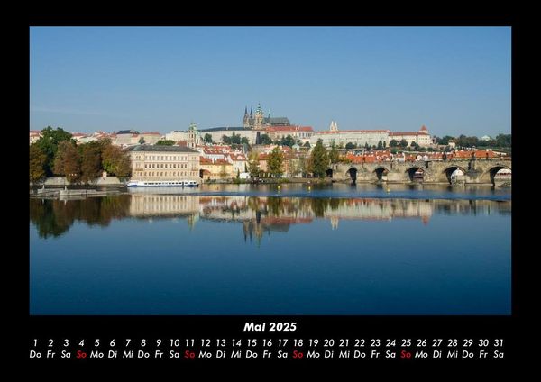 Produktbild: Prag 2025 Fotokalender DIN A3