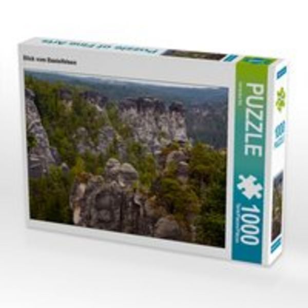 CALVENDO Puzzle Blick vom Basteifelsen | 1000 Teile Lege-Größe 64x48cm Foto-Puzzle für glückliche Stunden