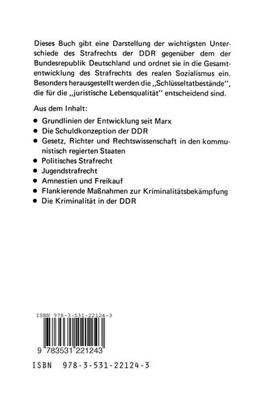 Produktbild: Das Strafrecht des realen Sozialismus