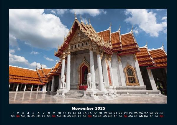 Produktbild: Tempel 2025 Fotokalender DIN A4