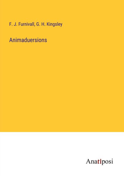 Produktbild: Animaduersions