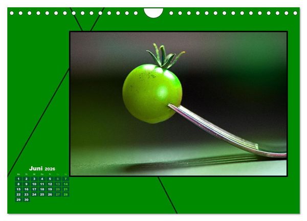Produktbild: Heilende Farbe Gr&uuml;n (Wandkalender 2026 DIN A4 quer), CALVENDO Monatskalender