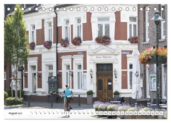 Produktbild: Radland Deutschland - Niederrhein (Tischkalender 2027 DIN A5 quer), CALVENDO Monatskalender