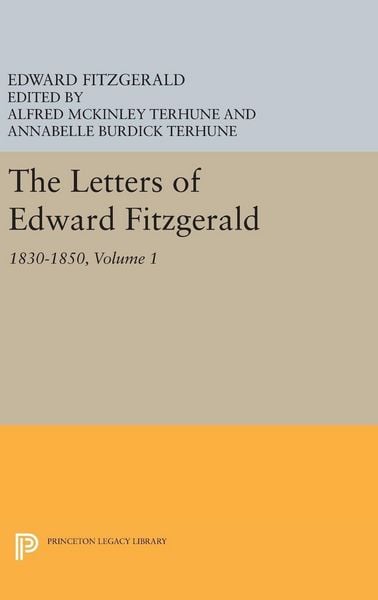 Produktbild: The Letters of Edward Fitzgerald, Volume 1