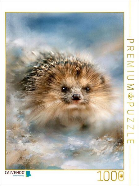 CALVENDO Puzzle Igel, winzige Nase, große Persönlichkeit | 1000 Teile Lege-Größe 64 × 48 cm Foto-Puzzle für glückliche Stunden