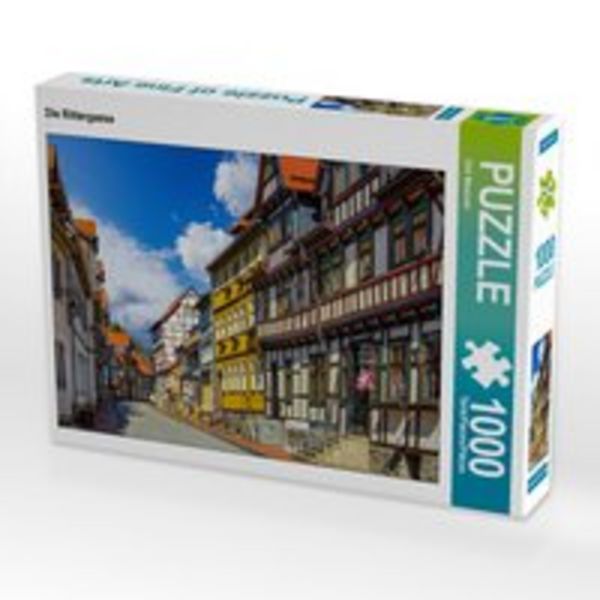 CALVENDO Puzzle Die Rittergasse 1000 Teile Lege-Größe 64 x 48 cm Foto-Puzzle Bild von Dirk Meutzner