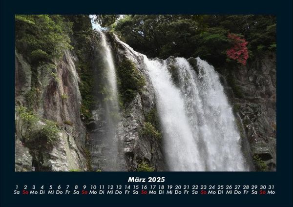 Produktbild: Wasserf&auml;lle 2025 Fotokalender DIN A4