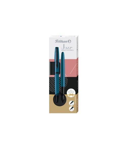 Produktbild: Pelikan F&uuml;ller & Kugelschreiber Jazz&reg;, Noble Elegance im Set, Aquamarin