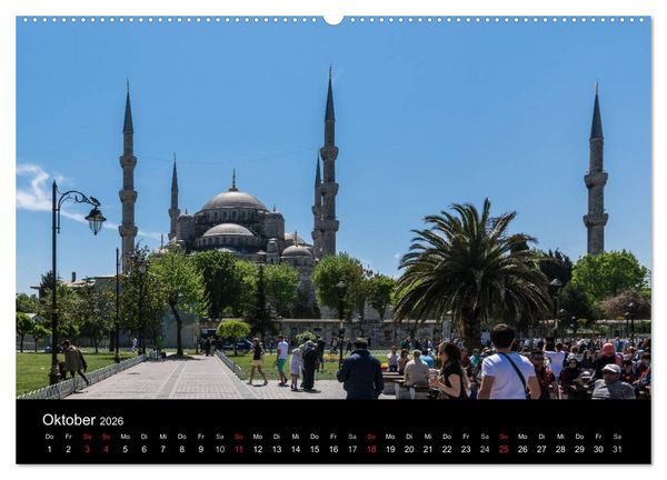 Produktbild: Istanbul - Stadt am Bosporus (Wandkalender 2026 DIN A2 quer), CALVENDO Monatskalender