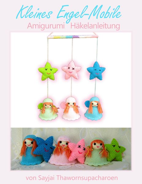 Produktbild: Kleines Engel-Mobile: Amigurumi H&auml;kelanleitung